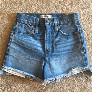 Madewell Vintage Style Denim Shorts